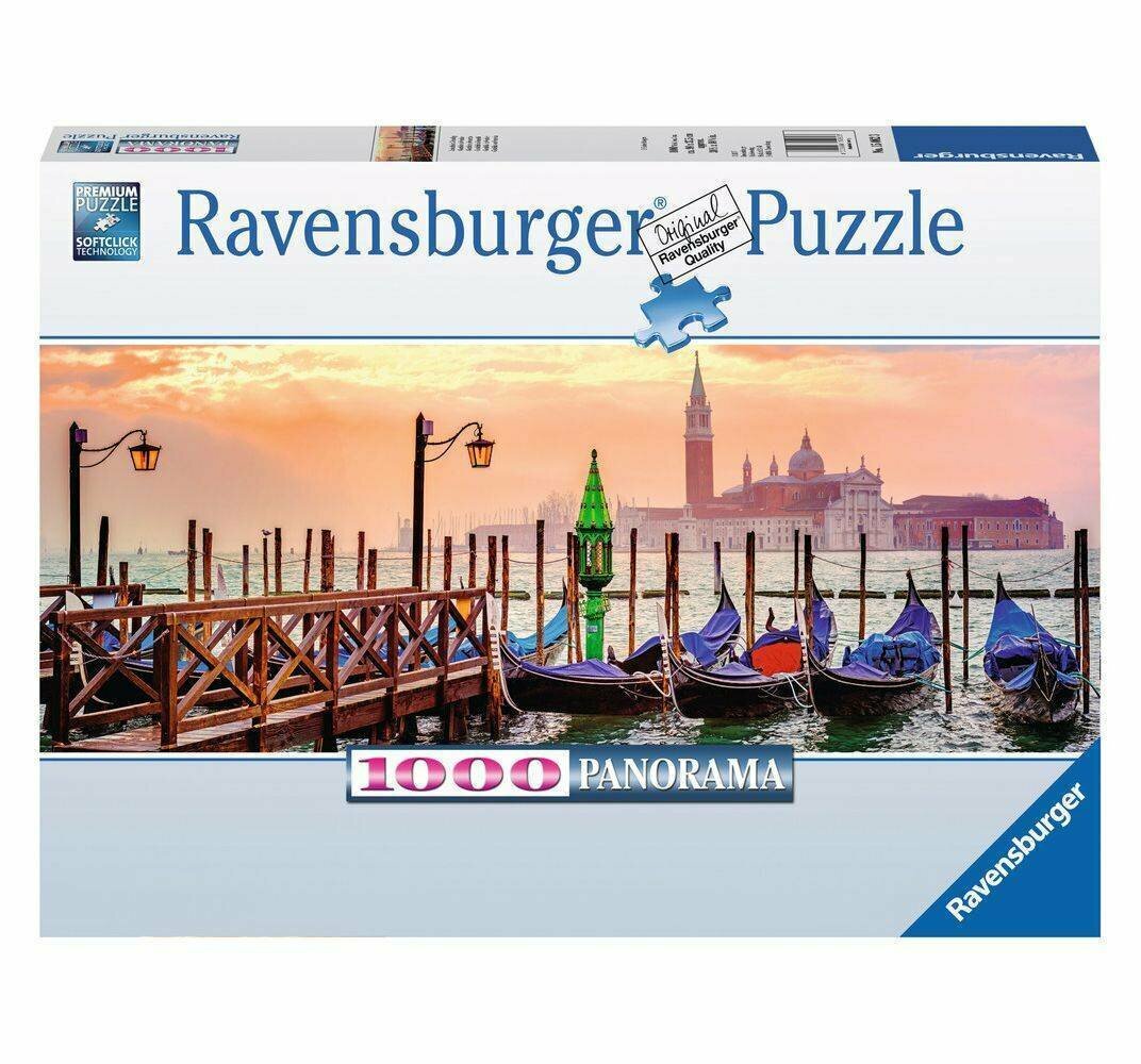 Пазл Ravensburger Гондолы в Венеции 1000 шт. - фото №5