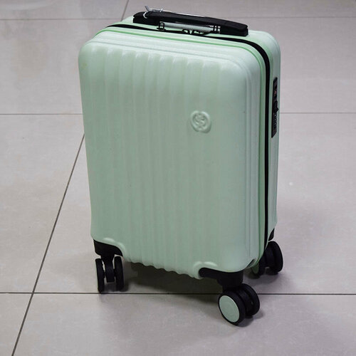 фото Чемодан possess 823светло-зеленый, размер xs, зеленый