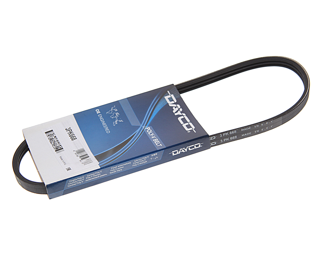 DAYCO 3PK668 Ремень поликлиновой