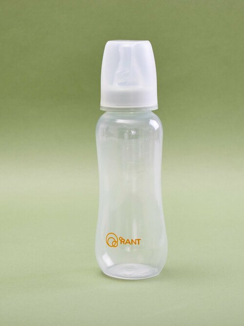 Бутылочка антиколиковая для кормления с силиконовой соской 250 мл. 0+ (арт. 1001) green