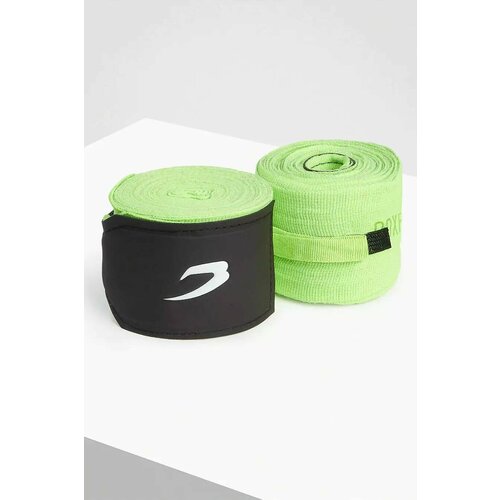 Бинты боксерские Boxraw BXRW-HWV3-3, длина 3м, хлопок, зеленый