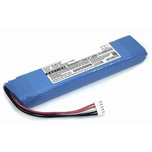 Аккумулятор для акустики JBL Xtreme GSP0931134, CS-JMX100SL, 7.4V, 5000mAh, код mb075385