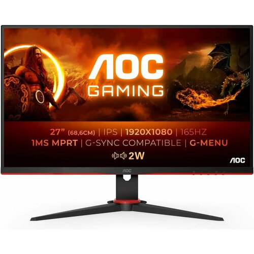 Монитор AOC 27G2SPAEBK Black 165Hz 1920x1080 IPS 2299000₽