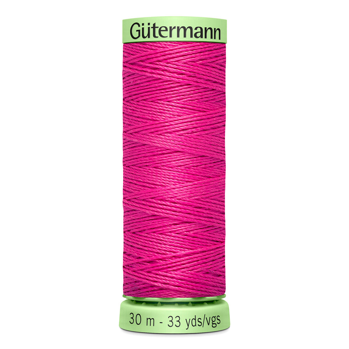 Нитки швейные Top Stitch 30/30 м для декоративной отстрочки, 100% полиэстер, Gutermann 744506 (733 розовая фуксия), 5 шт