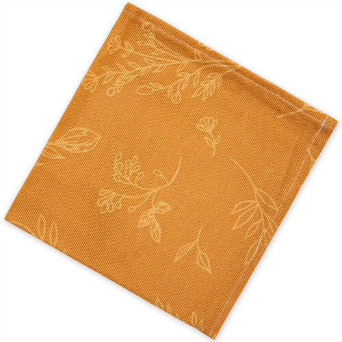 фото Набор декоративных салфеток NewYear 32х32, рогожка (6 шт.), 100% хлопок, Лес