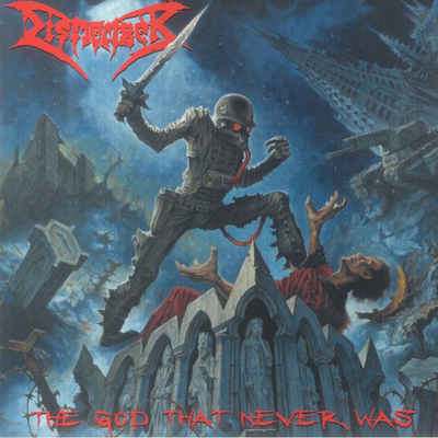 Dismember - The God That Never Was, 1xLP, BLUE RED SPLATTER LP
