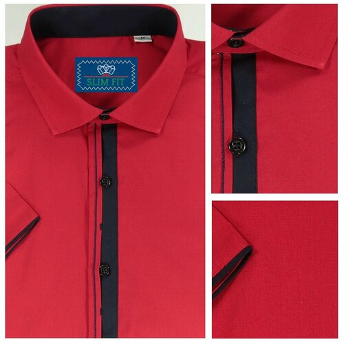 Рубашка MAKSIS-S, размер M, красный
