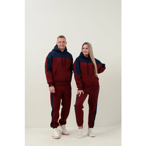 фото Костюм софия 37, размер 50, бордовый