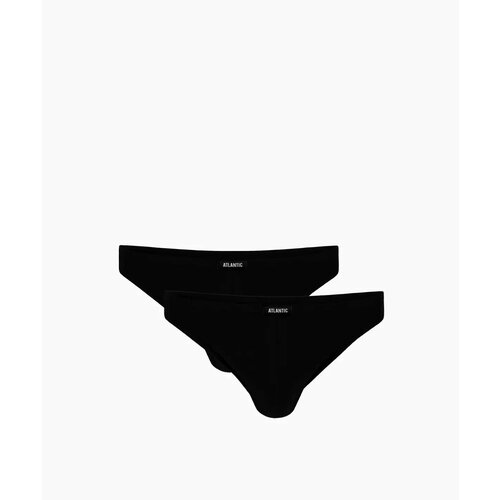 фото Трусы atlantic, 2 шт., размер 48, черный