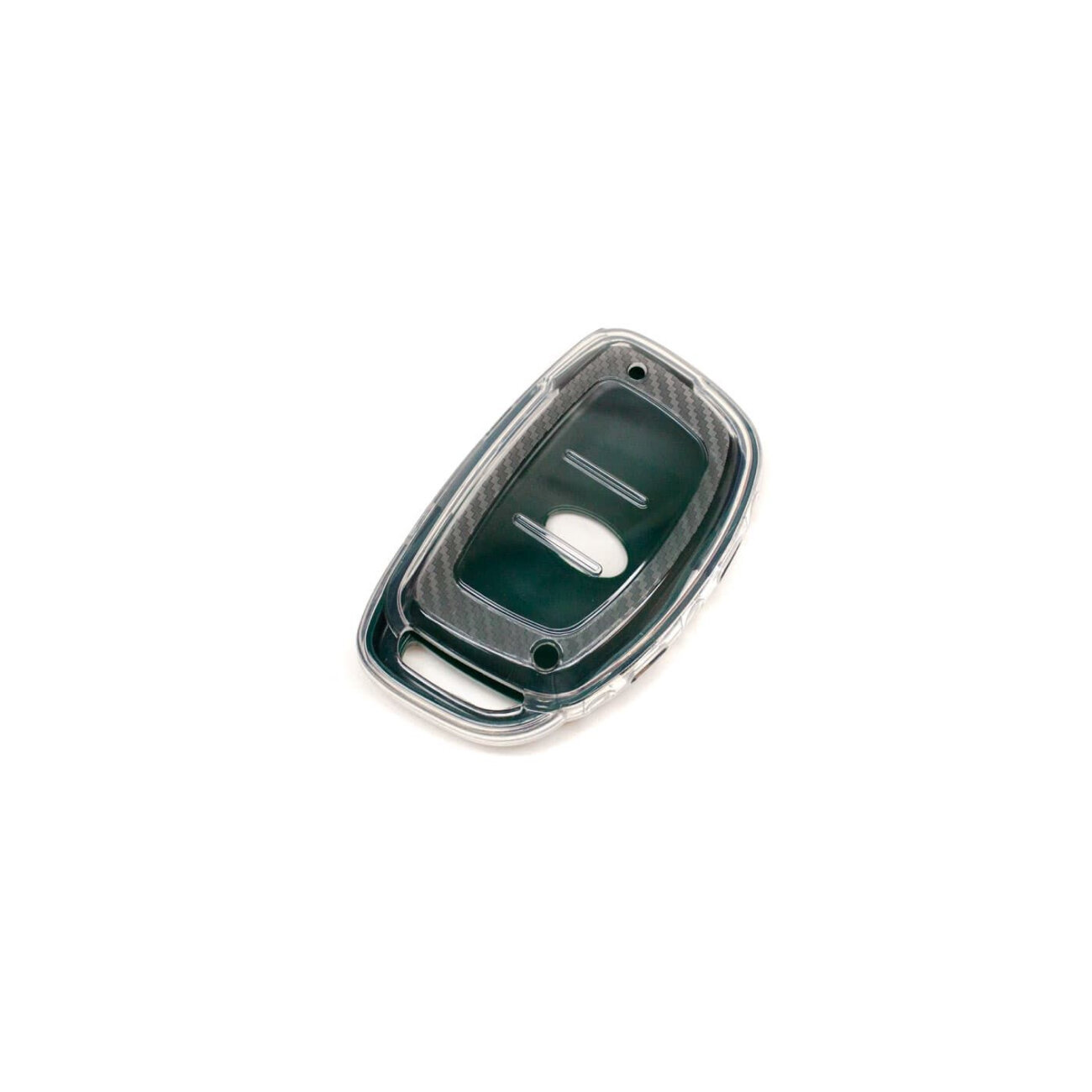 Чехол на ключ Hyundai силиконовый зеленый