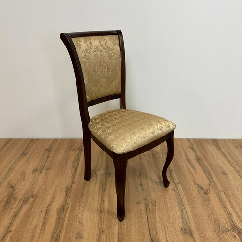 Стул обеденный деревянный обитый тканью 