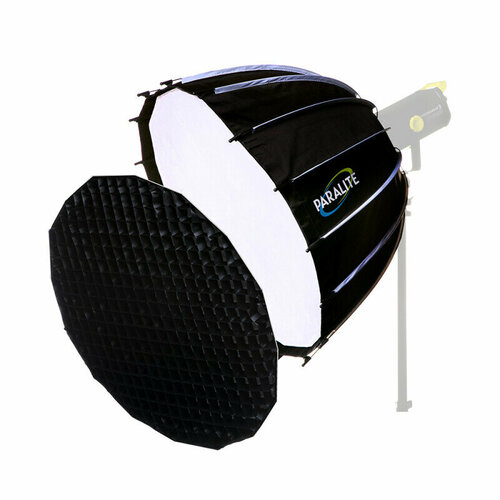 Комплект быстрораскладной соктобокс с сотами 90 см 16-спицевый с адаптером Bowens Paralite EZ-PRO 90 GRID