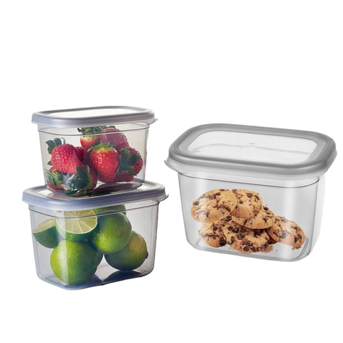 Набор контейнеров для еды, хранения PEGGY 0,8л + 1,3л + 2,3л Foly Life