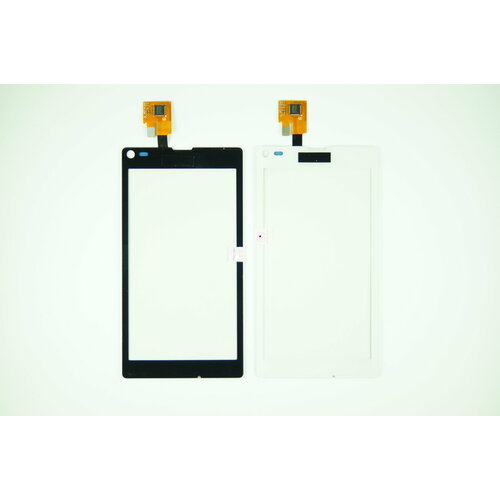 чехол книжка mypads для sony xperia l s36h c2105 с мульти подставкой застжкой и визитницей черный Тачскрин для Sony Xperia L C2105 S36h black