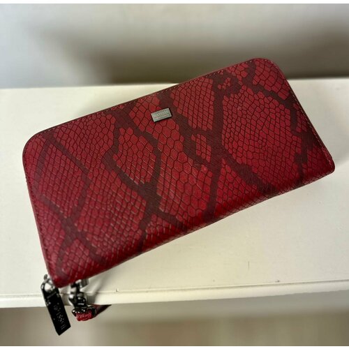 фото Кошелек hassion 73022-1802 red, фактура матовая, мультиколор