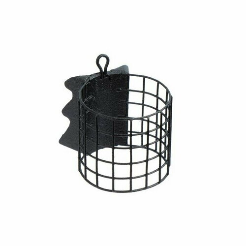 фото Груз-кормушка металлическая me alligator m grid, цвет matt black, 50 г, 28 мл x-feeder