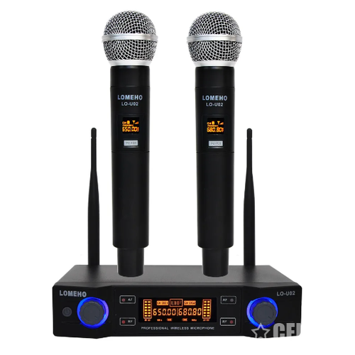 Вокальная радиосистема LOMEHO 2 с двумя беспроводными микрофонами 769600₽