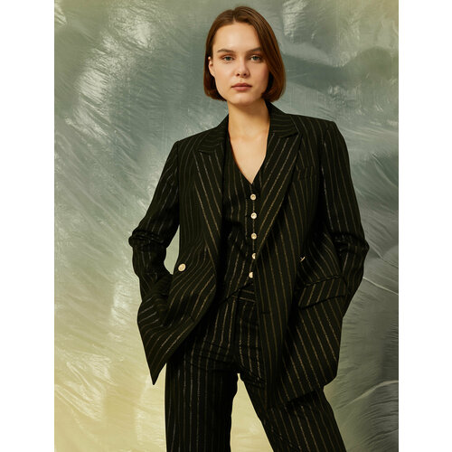 фото Куртка koton, размер 38, черный