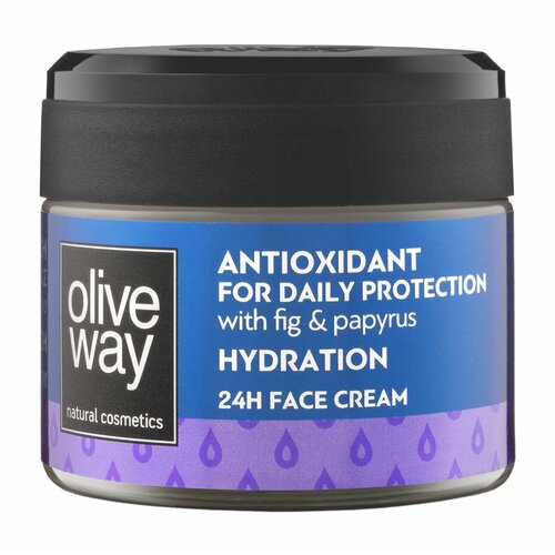 OLIVEWAY Antioxidant For Daily Protection Face Cream Крем для лица увлажняющий защищающий, 50 мл