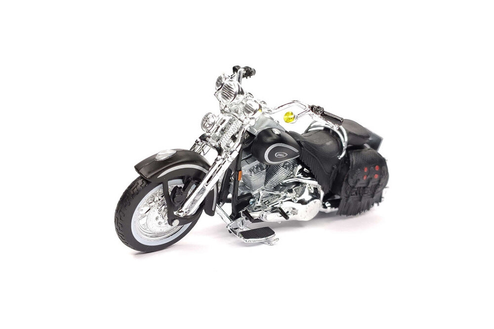 Harley-davidson flsts heritage softail springer 1999 / харлей-дэвидсон херитэйж черный (длина 119 см)