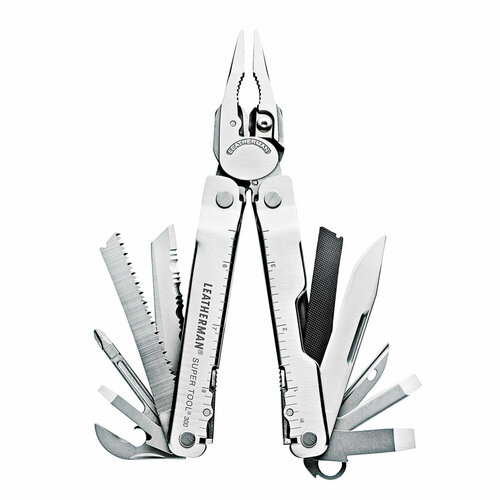 Мультитул Leatherman SuperTool 300, 19 функций, нейлоновый чехол Molle (831148) мультитул leatherman supertool 300 831151 19 функций черный нейлоновый чехол