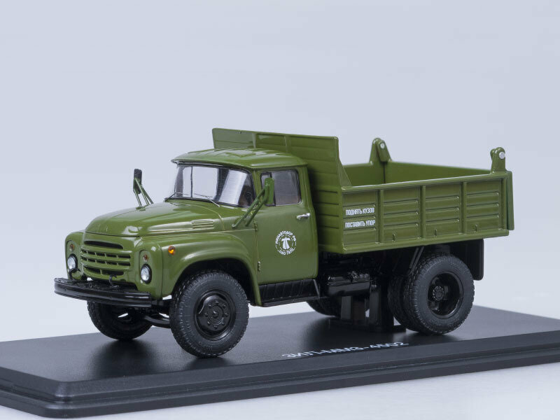 Масштабная модель ЗИЛ-ММЗ-4502 поздняя облицовка радиатора (металл. кузов)