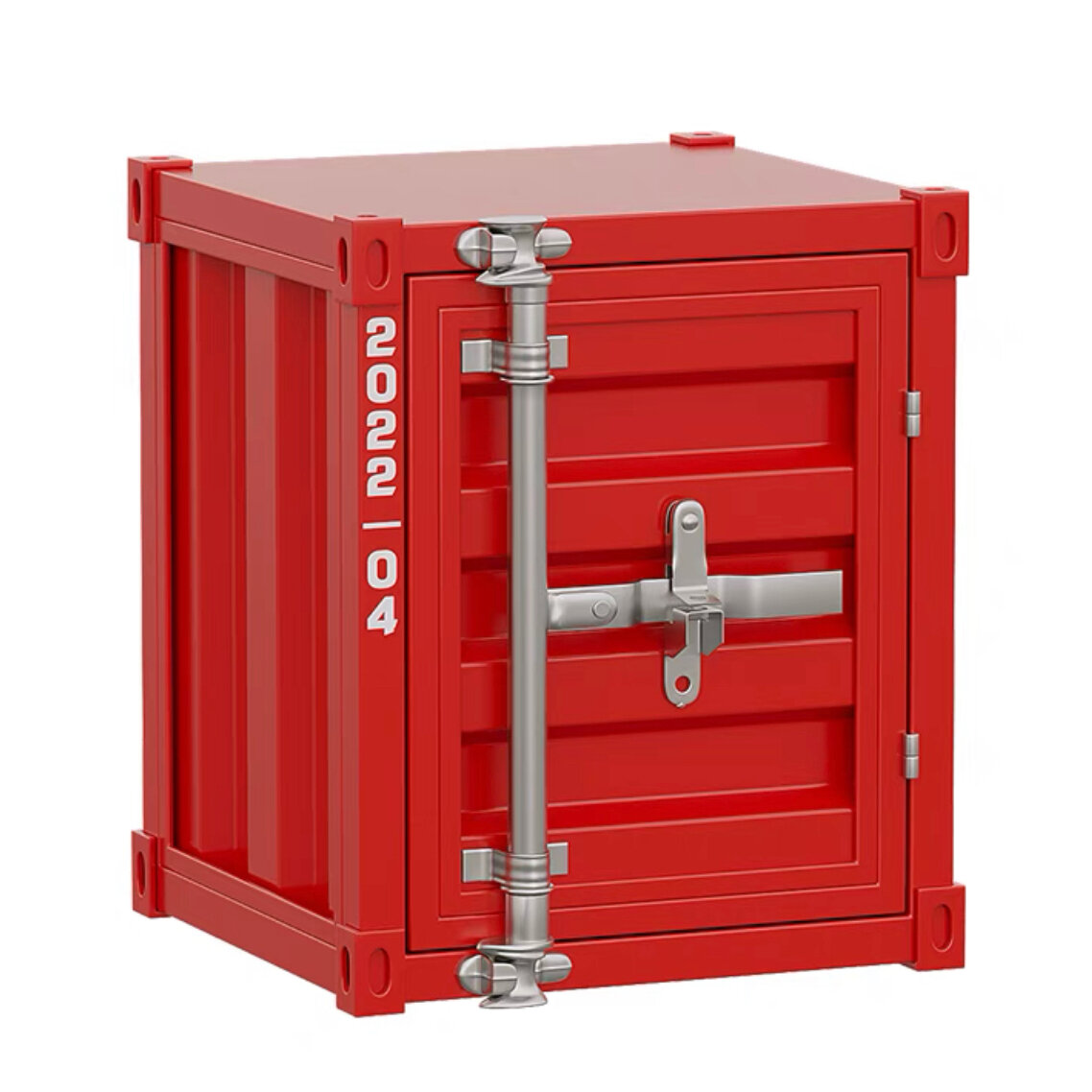 Тумбочка столик Container (Красный)
