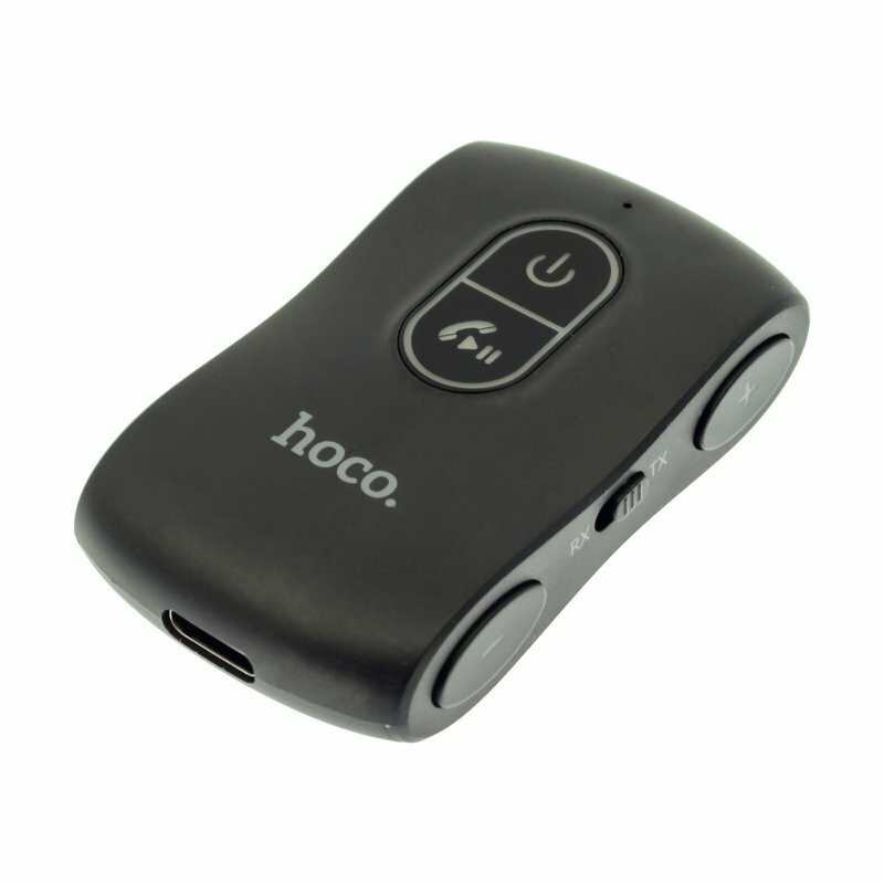 Адаптер Bluetooth-Aux Hoco E73 Pro черный