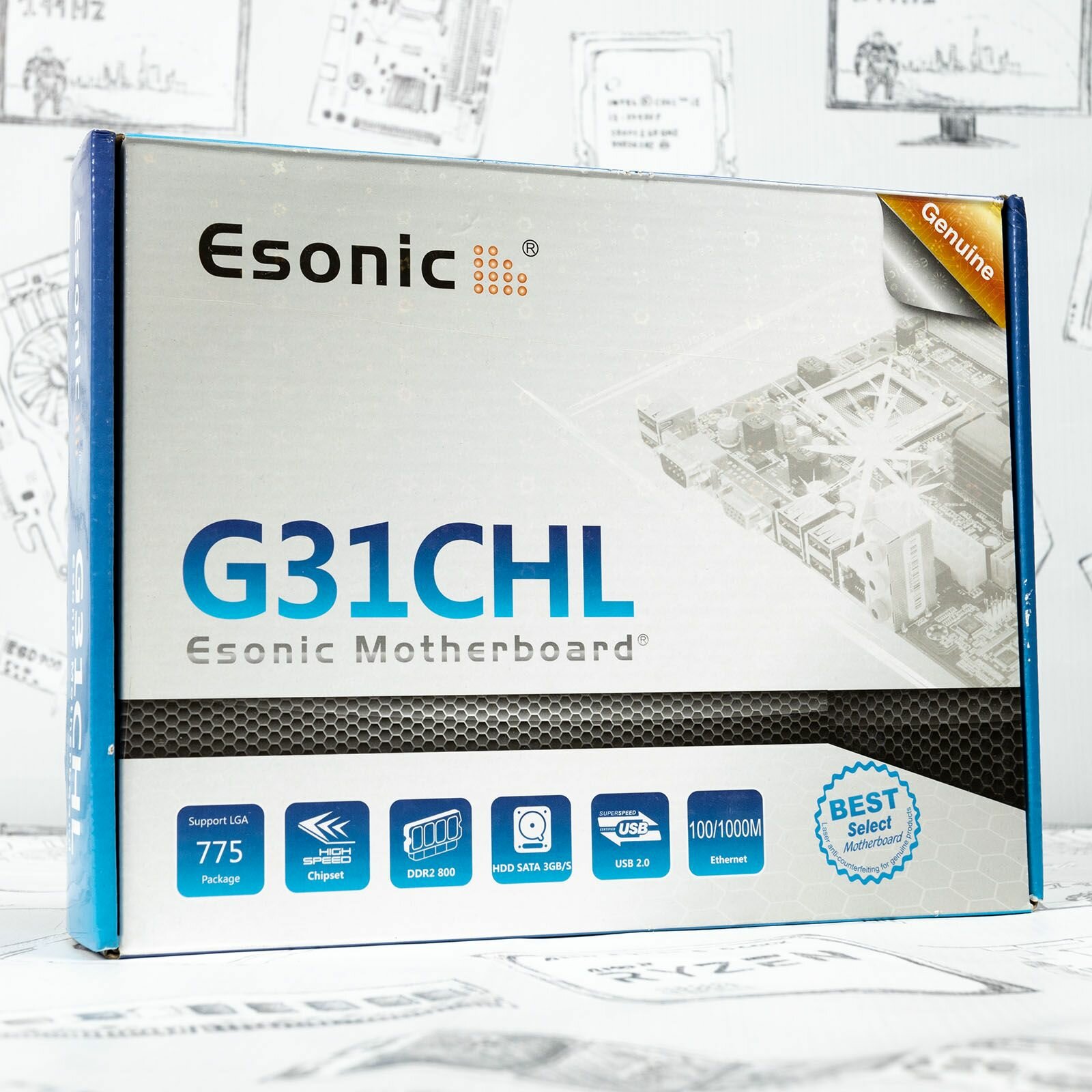 Материнская плата Esonic G31CHL3