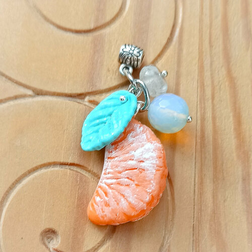 фото Подвеска, оранжевый без бренда