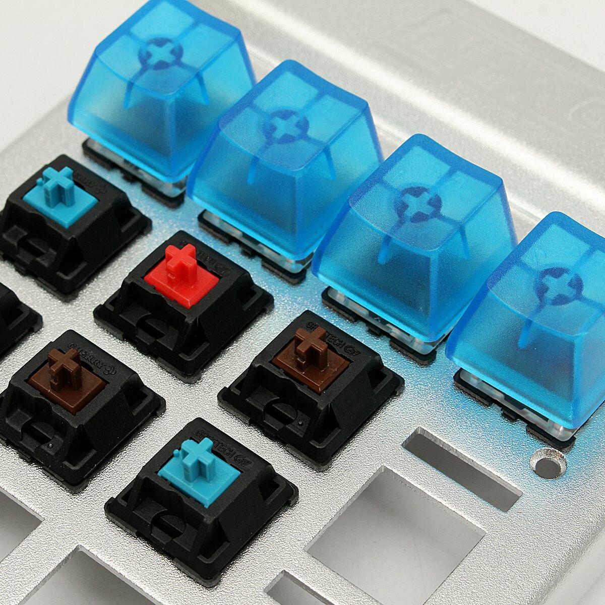 Свитчи переключатели для механической клавиатуры Switch Синий переключатель Outemu 30 ук