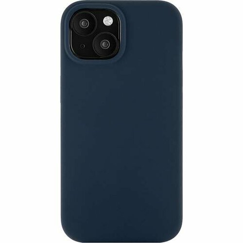 Чехол для смартфона uBear Touch Mag Case, iPhone 15, MagSafe, силикон, темно-синий силиконовый чехол ubear для apple iphone 15 pro max touch mag case magsafe темно синий