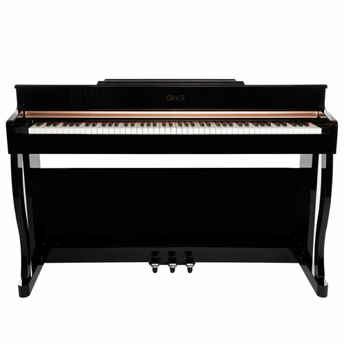 Цифровое пианино Grace CP-300 PE - чёрный полированный, наушники в подарок grace p potiki