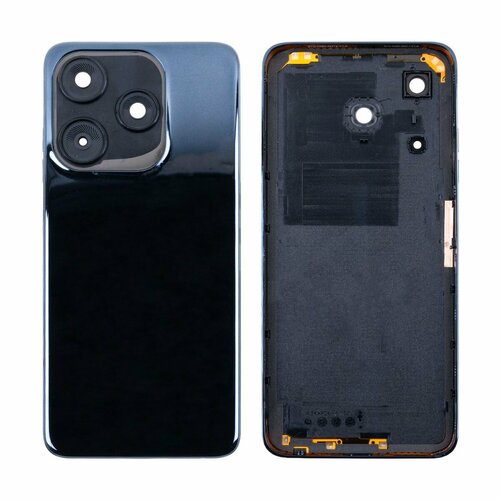 Задняя крышка - Tecno Spark 10C (KI5m), цвет черный, 1 шт смартфон tecno spark 10c 4 64gb black