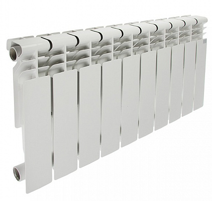 фото Радиатор секционный STI 350/80 - 10 секций алюминиевый