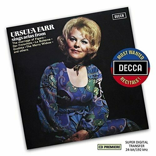 AUDIO CD Ursula Farr sings Operatic Arias. 1 CD maria callas operatic arias арии из восьми опер