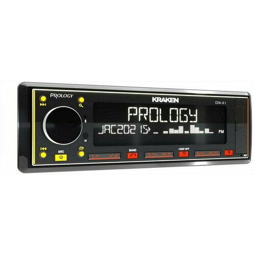 фото Автомагнитола prology cda-8.1 kraken fm/usb/bt ресивер с мощностью 8х65 вт