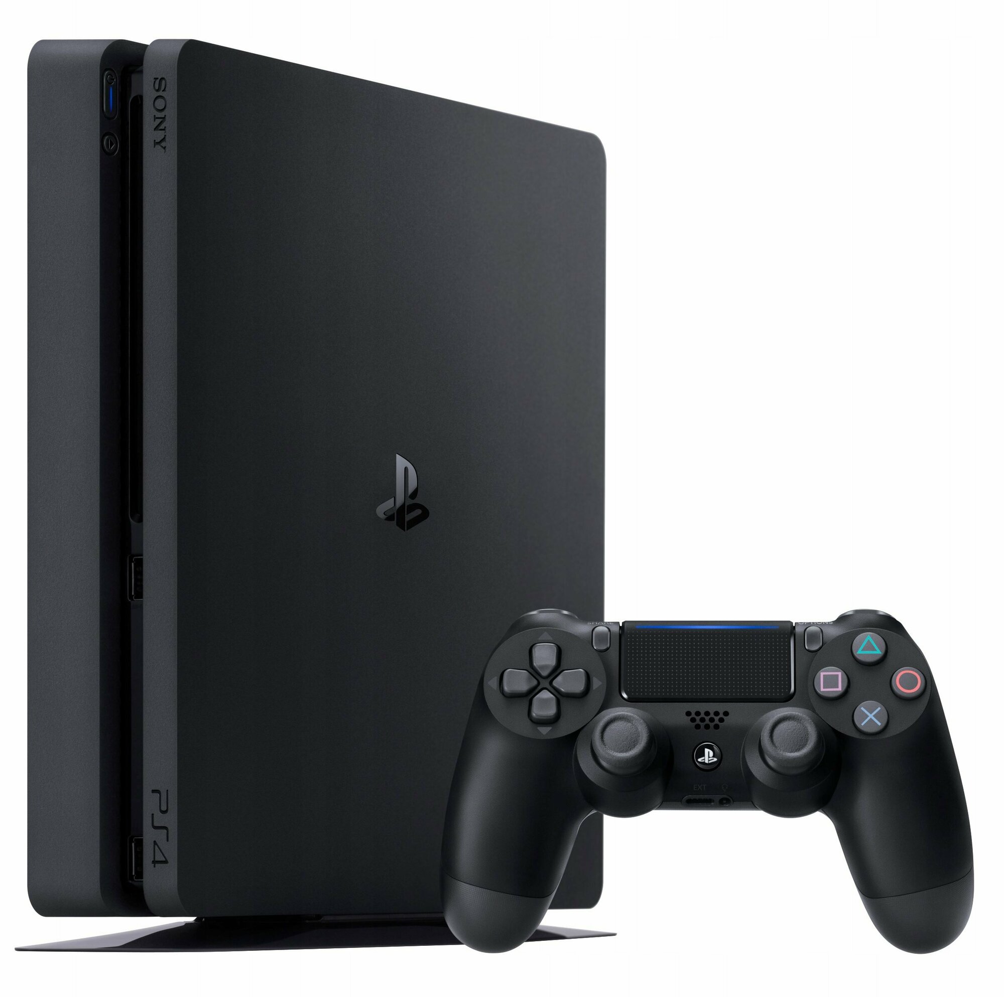 Игровая приставка Sony PlayStation 4 Slim 500 ГБ HDD, без игр, черный