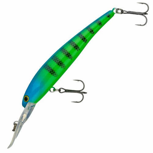 фото Воблер bandit b-shad 90 f #b42 lime blue bаск