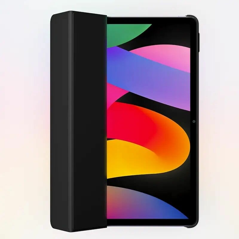 Чехол книжка магнитный для Xiaomi Redmi Pad SE 11 с трансформацией в подставку оригинальный - черный
