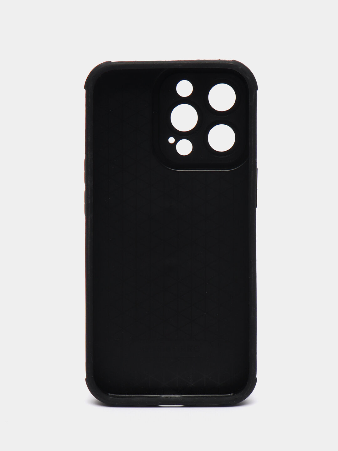 Защитный чехол на айфон 14 про / iphone 14 Pro силиконовый противоударный с защитой камеры, белый — фото 1