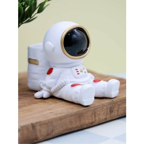 Органайзер настольный подставка для канцелярии Astronaut red