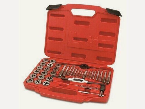 Изображение товара Набор метчиков и плашек.40пр. TOPTUL