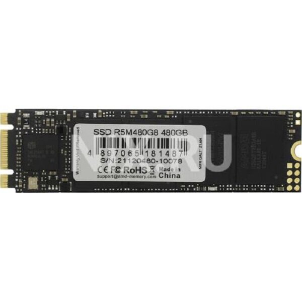 Накопитель SSD M.2 480GB AMD R5M480G8