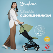 Коляска прогулочная Cybex Libelle Nature Green с дождевиком 523000997