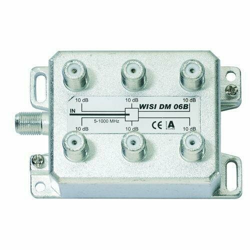 Делитель на 6 ТВ WISI DM 06 B (5-1000 МГц)