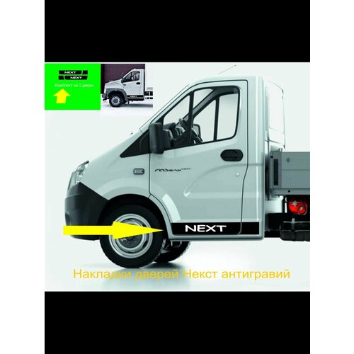 Накладки дверей некст