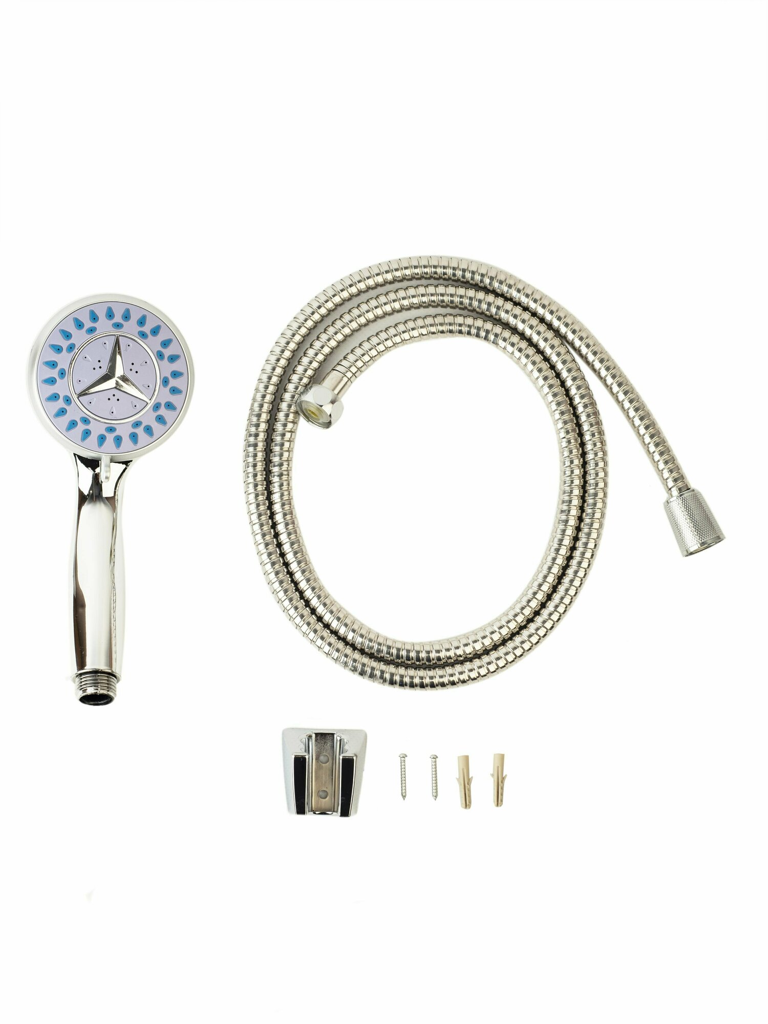 Набор для душа Do.Korona лейка шланг кронштейн — фото 1