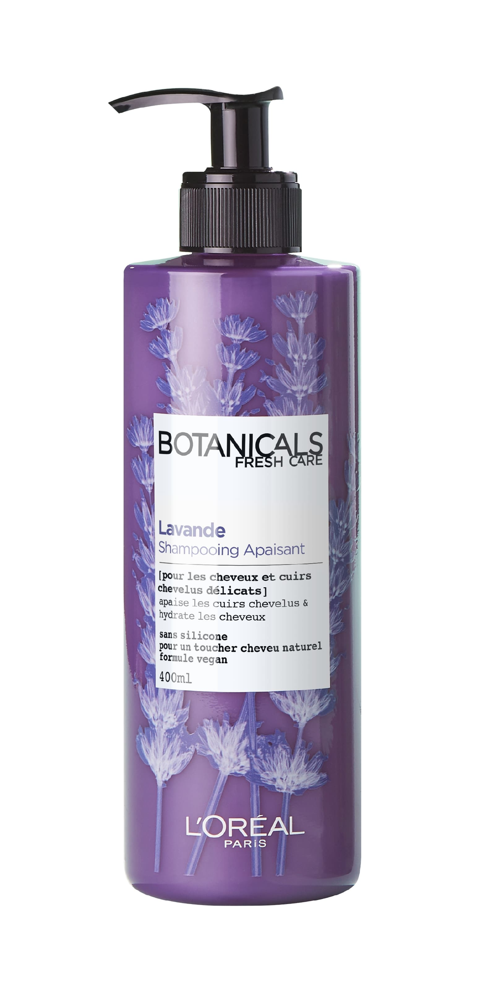 L'Oreal Paris шампунь Botanicals Fresh Care Лаванда для тонких волос, 400 мл