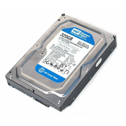 Жесткий диск Western Digital 320GB 7200 SATA WD3200AAJS для домашних пк western digital жесткий диск western digital wd3200ys 320gb 7200 sataii 3 5 hdd